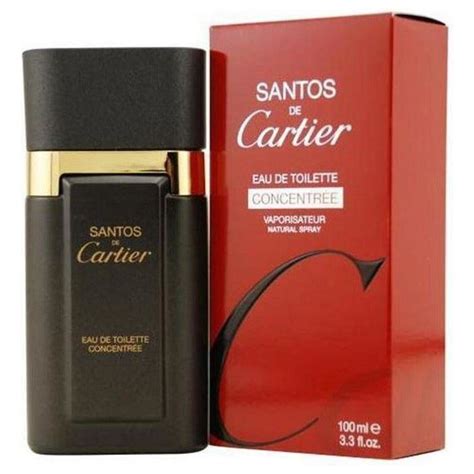 santos cartier concentree|cartier santos men's cologne.